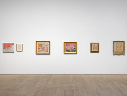 James Ensor, A portrait of the old master as a young man, exhibition view. Courtesy of Tim Van Laere Gallery 