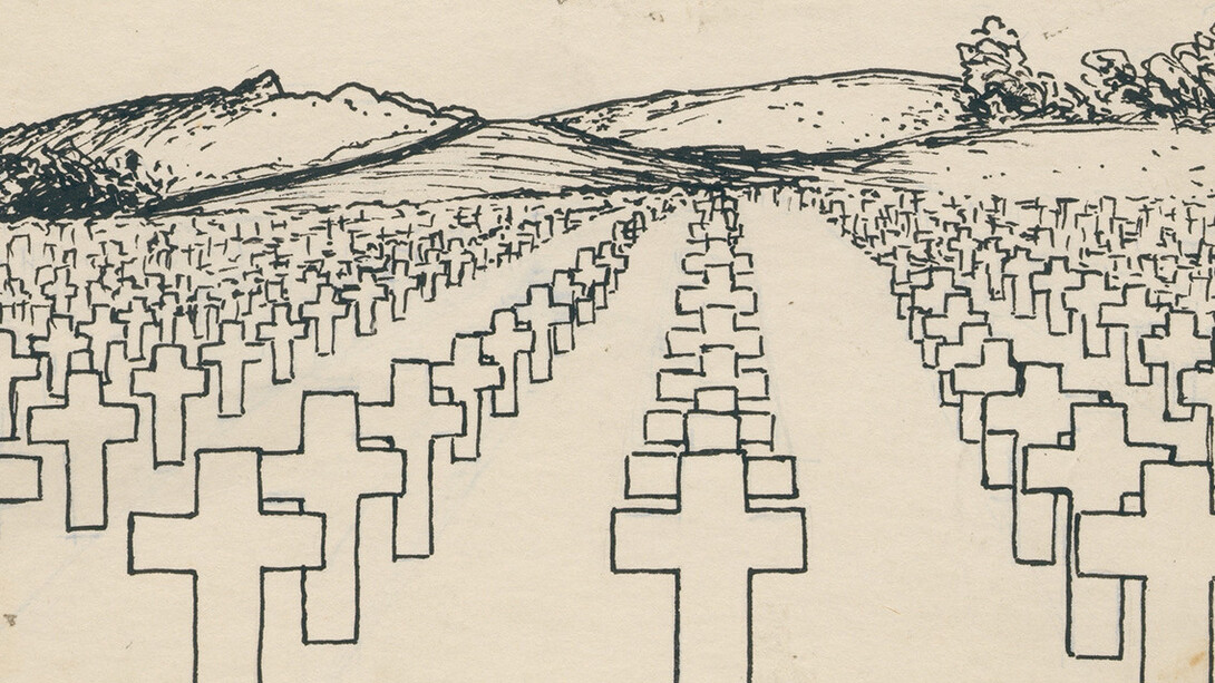 Raymond Pettibon, No title (You are necessary...) (detail), 1980. Courtesy the artist and David Zwirner © Raymond Pettibon