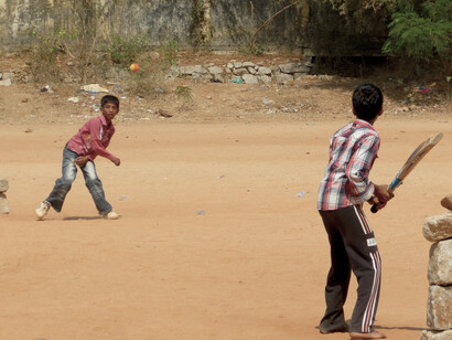 Young cricketers in India turn the streets into their playground, echoing the roots of many national legends
