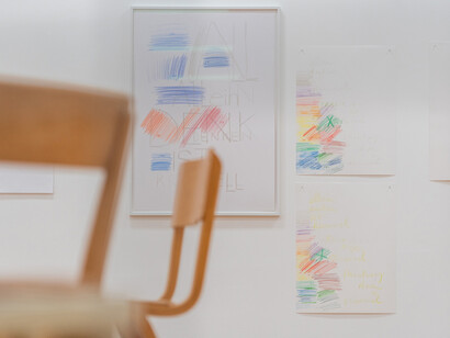 Relax, What is wealth? Exhibition view. Courtesy of Kunstmuseum Liechtenstein