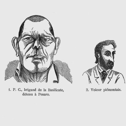 Scrisse numerose opere, tra cui "L’uomo delinquente", che sintetizzano il suo pensiero scientifico. Una illustrazione tratta dal libro