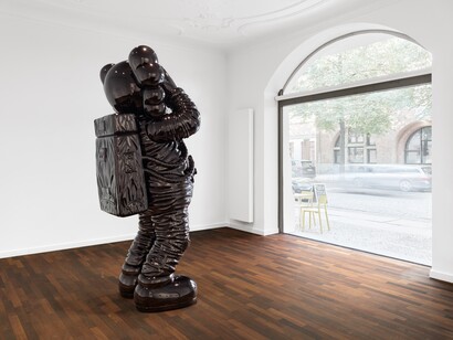 Kaws, Therapy, exhibition view. Courtesy of Galerie Max Hetzler
