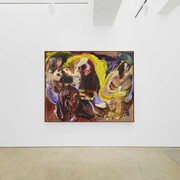 Ugly Painting, 2023, organized by Eleanor Cayre and Dean Kissick, installation view. Courtesy of Nahmad Contemporary, NYC