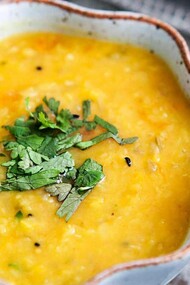 The notorious dal Indian lentil soup