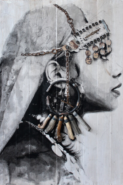 Yseult Digan, Empress. Avec l'aimable autorisation de la galerie Danysz