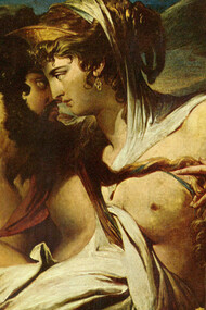 James Barry, Jupiter et Junon sur le mont Ida, détail