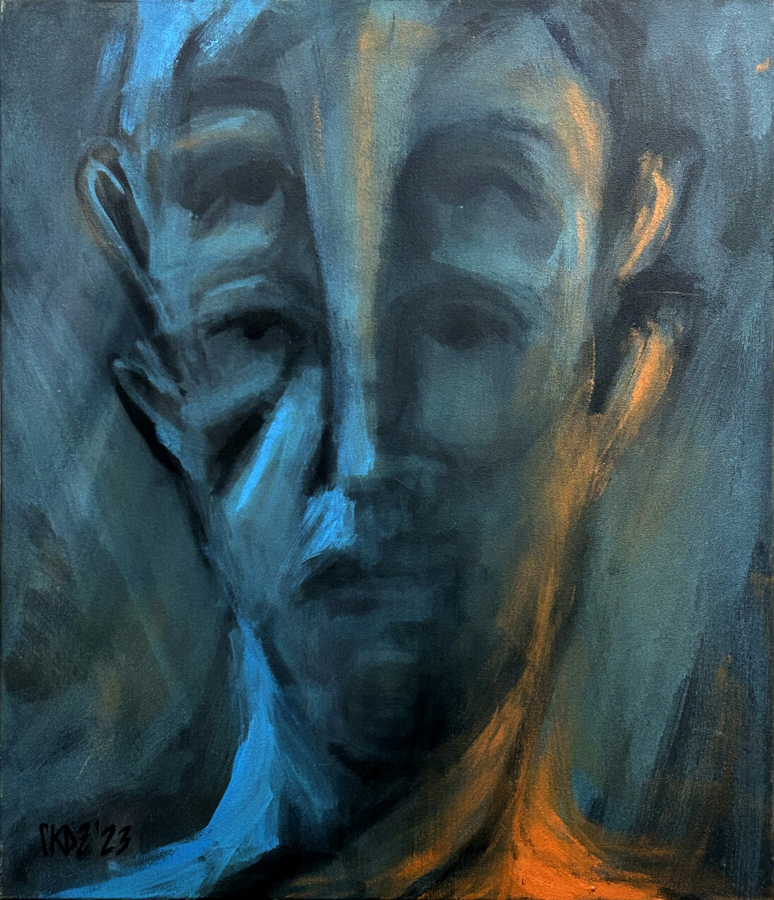 Kristian David, Lavoratore, 2022. Cortesia di Kristian David