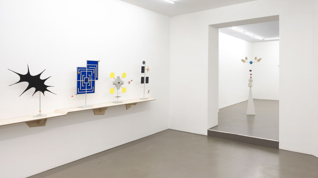 Björn Dahlem, Great cosmic wall, exhibition view. Courtesy of Galerie Guido W. Baudach