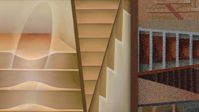 Charlotte Edey, Three floors (detail), 2025. Courtesy of James Cohan Gallery