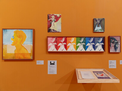 Flávio Império: Du hast den Willen und er ist frei, ausstellungsansicht. Mit freundlicher genehmigung der Pinacoteca