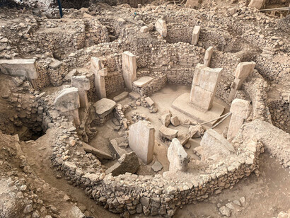 Located in Upper Mesopotamia (al-Jazira) in present-day Turkey, Göbekli Tepe is a Neolithic archaeological site that was inhabited from approximately 9500 BCE to at least 8000 BCE, during the Pre-Pottery Neolithic period