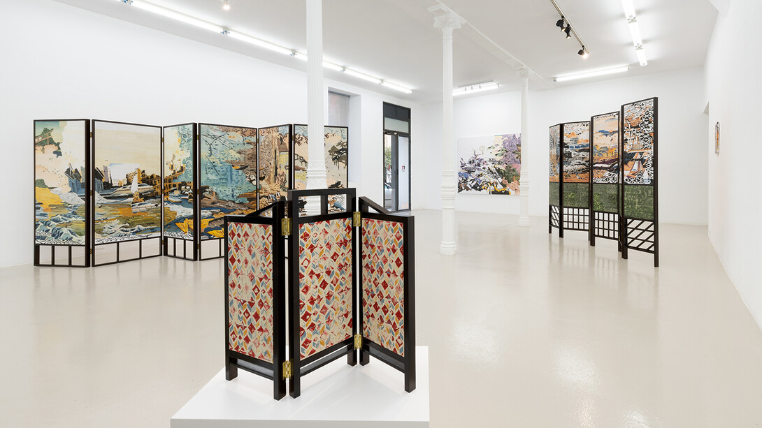 Federico Miró, If this world was mine, I’d take your dreams and make ‘em multiply, vista de exhibición. Cortesía de la Galería F2