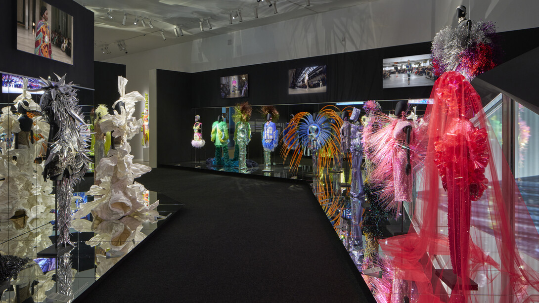 Kévin Germanier, Les monstrueuses, exhibition view. Courtesy of Mudac 