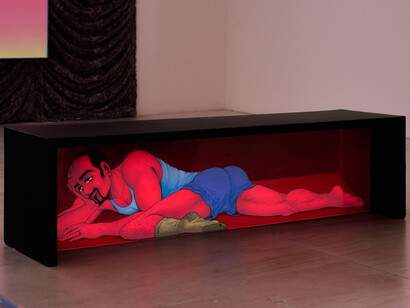 Julien Ceccaldi, Adult theater, exhibition view. Courtesy of MoMA PS1