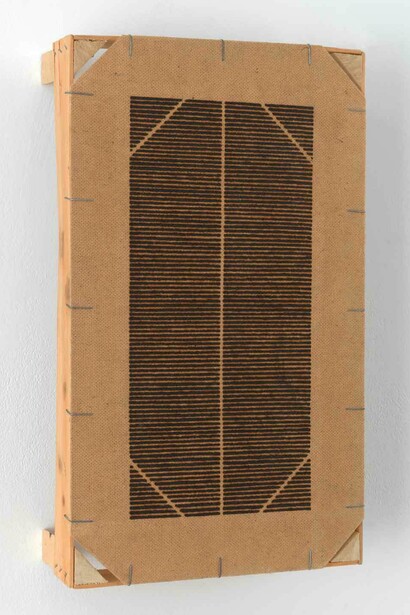 Roger Ackling, Voewood, 2010. Courtesy of Huxley-Parlour Gallery