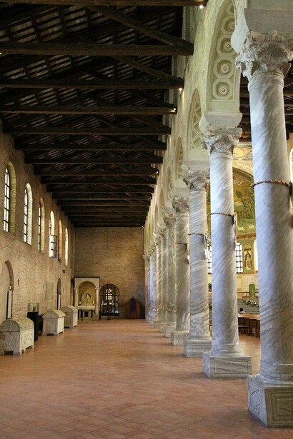 Basilica di Sant'Apollinare in Classe, Ravenna, Italia 
