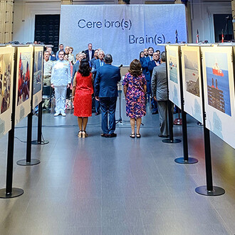 El Perú en la Antártida, vista de exhibición. Cortesía de la Casa de la Ciencia