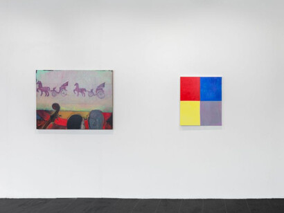 Rosalind Nashashibi, Tender horse, ausstellungsansicht. Mit freundlicher genehmigung der Galerie Urs Meile