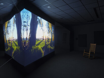 J.J. Anderson, Sometimes I feel like I am almost home, exhibition view. Courtesy of CAAM