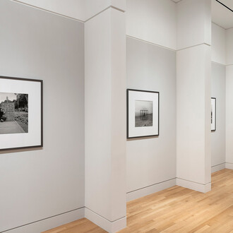 Tarrah Krajnak, Boren Banner series, exhibition view. Courtesy of Frye Art Museum