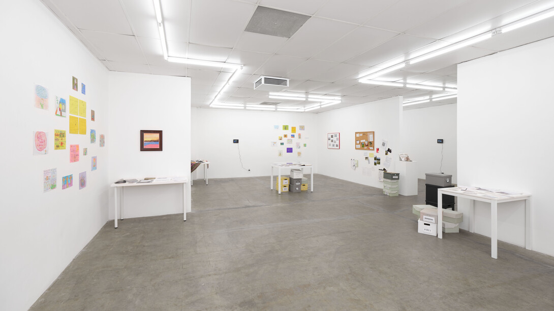 Chris Kraus and Juliana Halpert, Civil commitment, exhibition view. Courtesy of Bel Ami Gallery