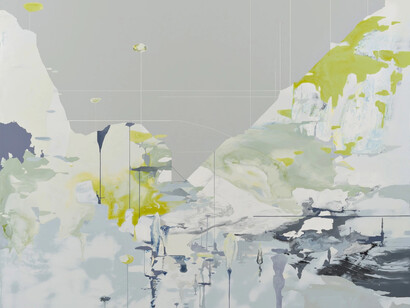 William Swanson, Planar dissolve (detail), 2016. Courtesy of Eleanor Harwood Gallery