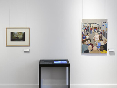 Visages parisiens, vue d'exposition. Avec l'aimable autorisation du Musée Carnavalet