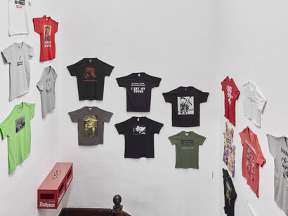 Various artists, Means of reproduction, exhibition view. Courtesy of Emalin