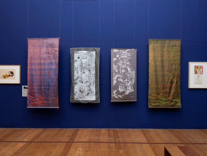 Flávio Império: Du hast den Willen und er ist frei, ausstellungsansicht. Mit freundlicher genehmigung der Pinacoteca