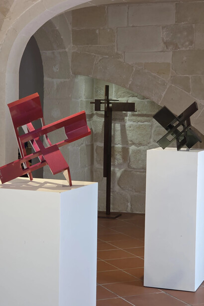 Arturo Berned, In search of the lines, exhibition view. Courtesy of Galería de las Misiones