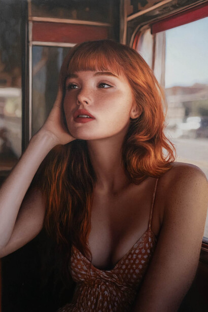 Yigal Ozeri, Tranquility, 2025. Courtesy of Ethan Cohen Gallery