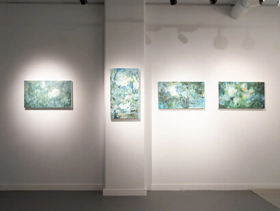 Thomas Ngan, Before the unseen, exhibition view. Courtesy of 3812 Gallery 