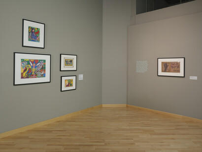 Nellie Mae Rowe, Really free. The radical art of Nellie Mae Rowe, exhibition view. Courtesy of CAAM