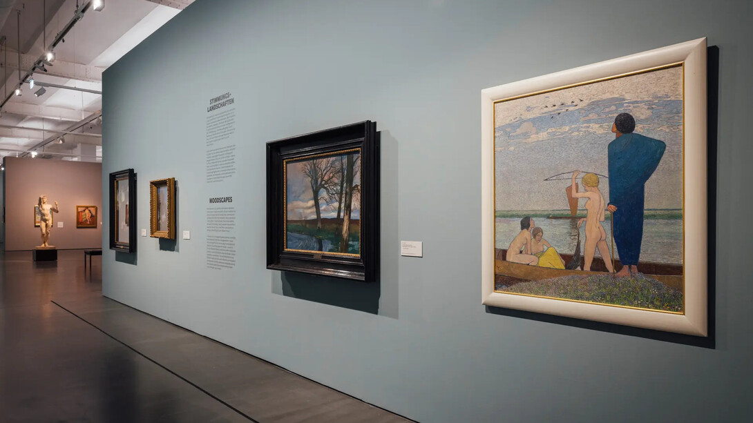 Paula Modersohn-Becker and Edvard Munch, The big questions of life, exhibition view. Courtesy of Albertinum