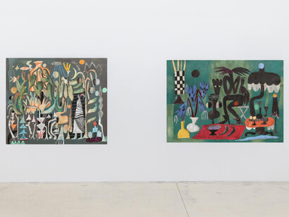 József Csató, The most mercyful thing, exhibition view. Courtesy of Galerie Krinzinger