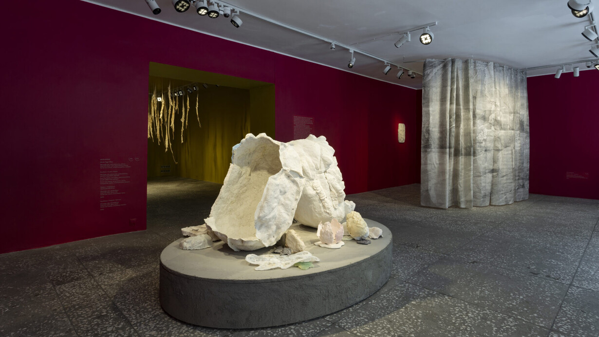 Mari Männa and Maria Erikson, Imprint of vulnerability, exhibition view. Courtesy of Tallinn City Gallery