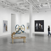 Tala Madani, Daughter B.W.A.S.M., exhibition view. Courtesy of Pilar Corrias Gallery