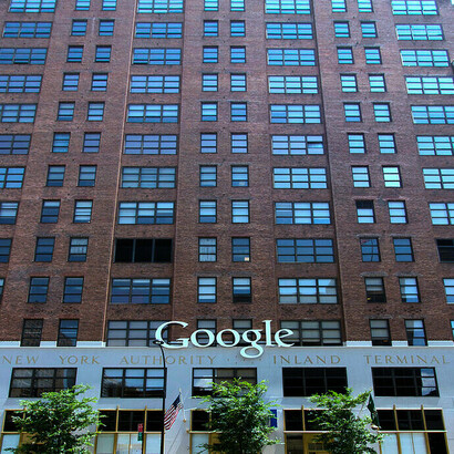 Google's office building in New York City, USA, houses the company's largest advertising team