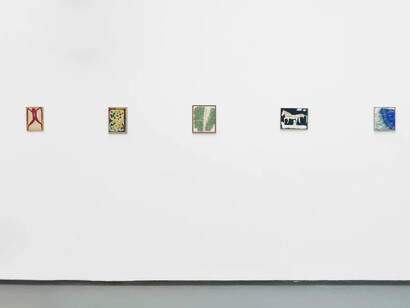 Artistes variés, Step by step, vue de l'exposition. Avec l'aimable autorisation de la Galerie Philippe Valentin