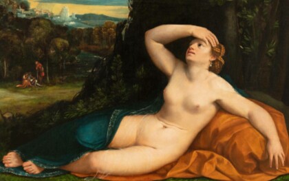 "Il risveglio della Venere", 1545, Dosso Dossi, Palazzo Magnani, sede di UniCredit Banca