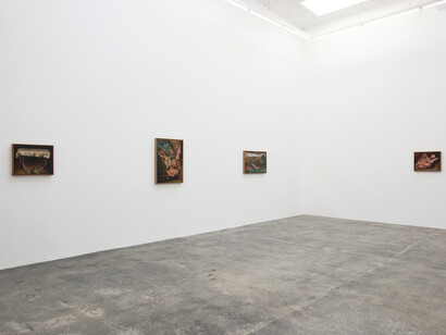 Anna Kristine Hvid Petersen, Dødvågen, exhibition view. Courtesy of Galleri Nicolai Wallner