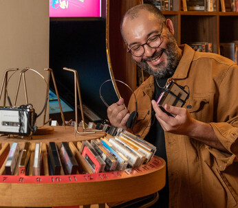 Portrait of Youness Siraj Mounir. Courtesy of World Art Dubai