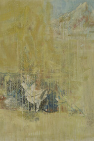 Cesare Lucchini, internal - the fall, 2014, olio su tela, 166,5 x 237 cm