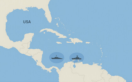 Caribbean theater of tension: U.S. naval deployments tighten the strategic perimeter around Venezuela