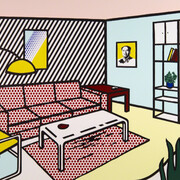 Roy Lichtenstein. Courtesy of Leslie Sacks Gallery