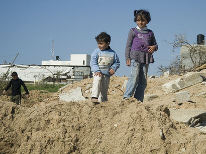 The destruction of Gaza following Israeli attacks has left children in deep suffering, highlighting the immense human toll of the ongoing conflict