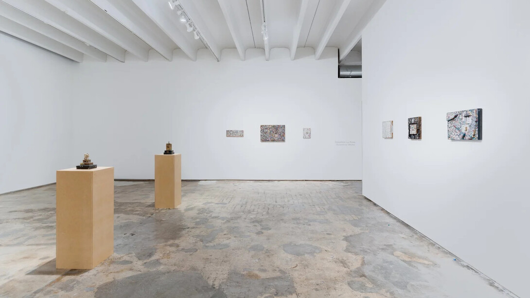 Salvatore La Rosa, Durational works, exhibition view. Courtesy of Fredric Snitzer Gallery 