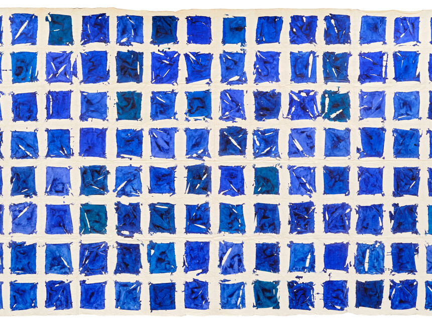 Simon Hantaï. Azzurro | Meer