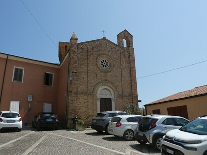 The Church of Saint Anthony the Great in Montone, Mosciano Sant’Angelo, Abruzzo, Italy