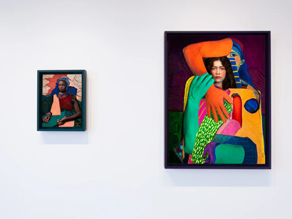 Cooper & Gorfer, Altered gaze, exhibition view. Courtesy of Jackson Fine Art